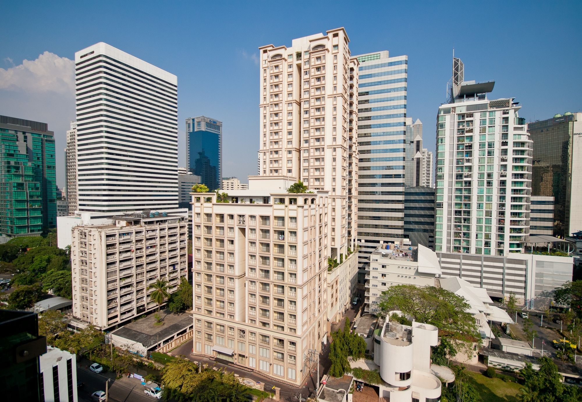 그랜드 아소케 레지던스 수쿰빗 호텔 방콕 외부 사진